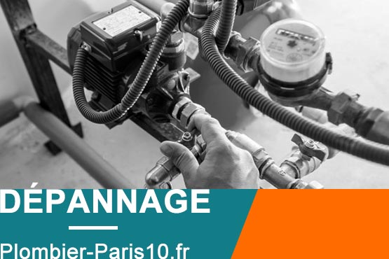 Dépannage plomberie Paris 10