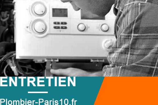 Entretien plomberie Paris 10